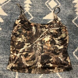 CAMO PRINT TANK TOP